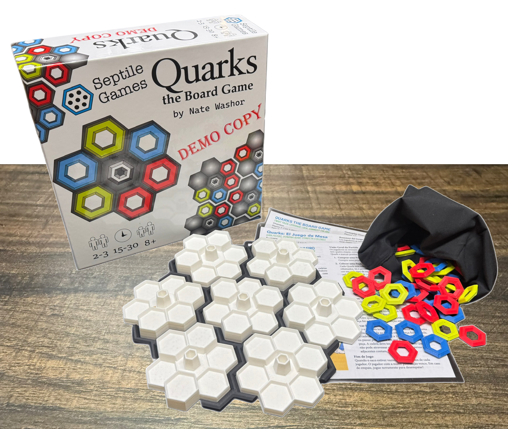 Quarks Components Layout